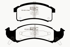 EBC 92-93 Buick Le Sabre (FWD) 3.8 Greenstuff Front Brake Pads