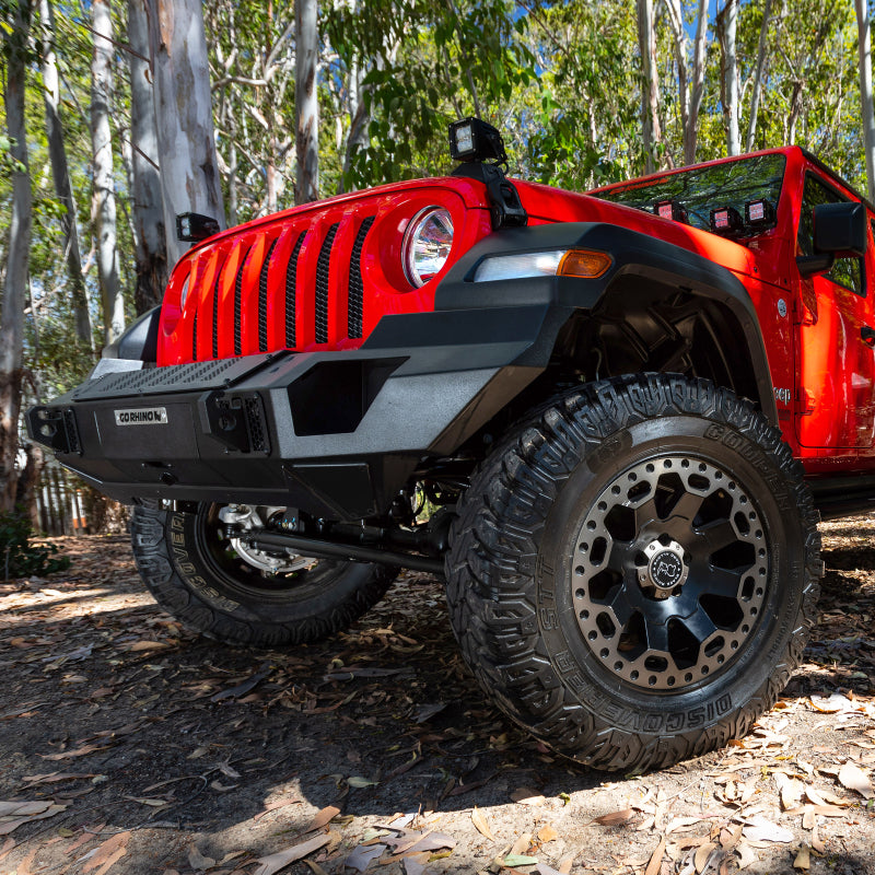 Go Rhino 07-20 Jeep Wrangler JL/JLU/JK/JKU/Gladiator JT Trailline Front Full Width Bumper