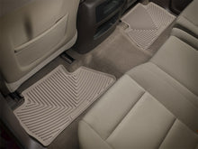 Load image into Gallery viewer, WeatherTech 14+ Chevrolet Silverado Rear Rubber Mats - Black