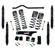 Load image into Gallery viewer, Skyjacker 2007-2018 Jeep Wrangler JK 4 Door 4WD Long Travel 3.5in-4in Lift Kit w/Black Max Shocks