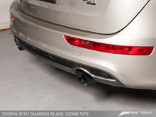 Load image into Gallery viewer, AWE Tuning Audi 8R Q5 3.0T Touring Edition Exhaust Dual Outlet Diamond Black Tips