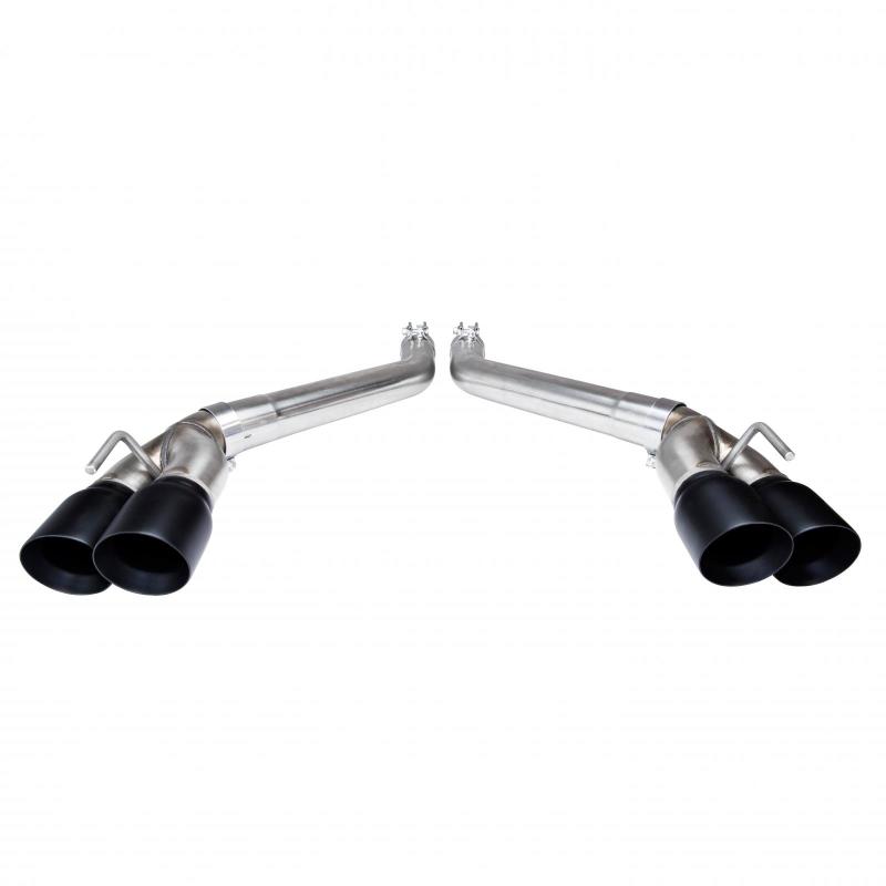 Kooks 2016 + Chevrolet Camaro SS LT1 3in Axle Back Muffler Delete Exhaust System w/ Black Quad Tips