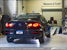 Load image into Gallery viewer, AWE Tuning VW CC Touring Edition Exhaust Dual Outlet - Diamond Black Tips