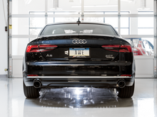 Load image into Gallery viewer, AWE Tuning Audi B9 A5 Track Edition Exhaust Dual Outlet - Chrome Silver Tips (Includes DP)