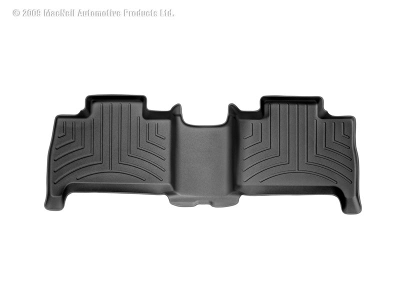 WeatherTech 06+ Hummer H3 Rear FloorLiner - Black