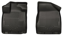 Load image into Gallery viewer, Husky Liners 13 Nissan Pathfinder Weatherbeater Black Front Floor Liners