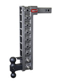 Gen-Y Mega Duty 2in Shank 20in Drop 10K Hitch w/Dual-Ball/Pintle Lock/Stabilizer Kit