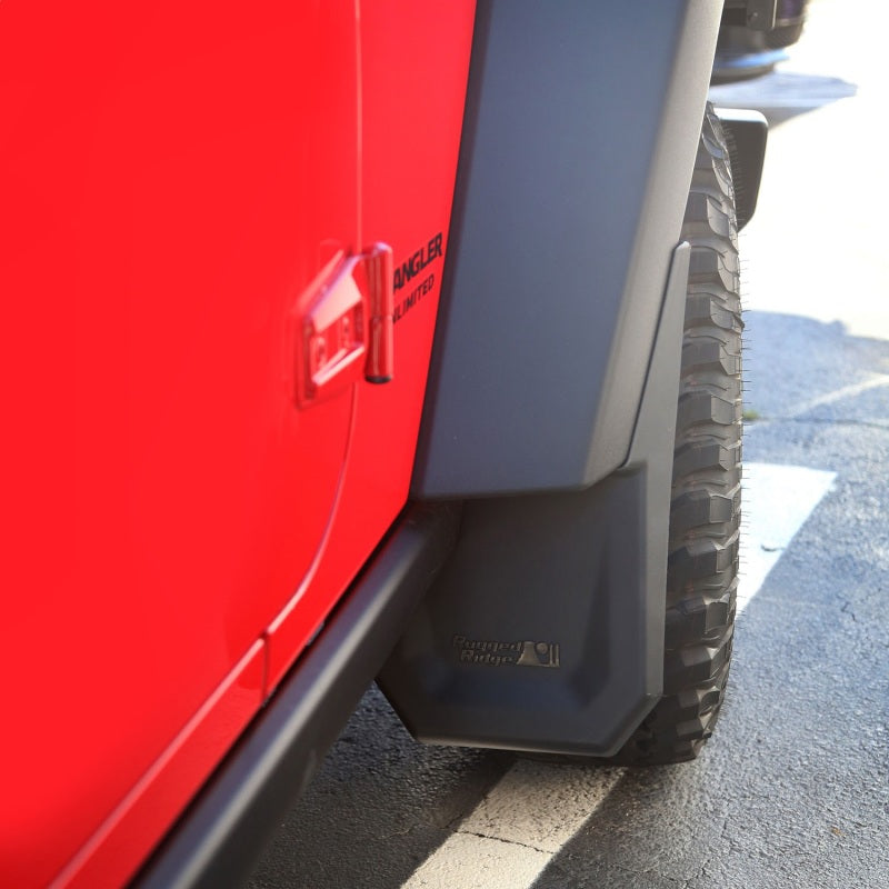 Rugged Ridge Splash Guard Kit Front 07-18 Jeep Wrangler JK