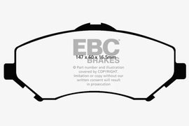 EBC 08-11 Chrysler Town & Country 3.3 Extra Duty Front Brake Pads