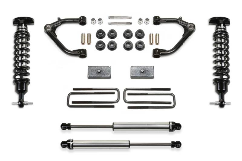 Fabtech 19-21 GM C/K1500 P/U 3in Uniball UCA Sys w/Dl 2.5 & 2.25