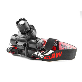 XK Glow Green Hunting & Fishing Spot & Flood Retractable Lens CREE LED Headlight