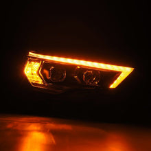 Load image into Gallery viewer, AlphaRex 14-22 Toyota 4Runner LUXX-Series LED Proj Headlights Blk w/Actv Light &amp; Seq. Sig + DRL