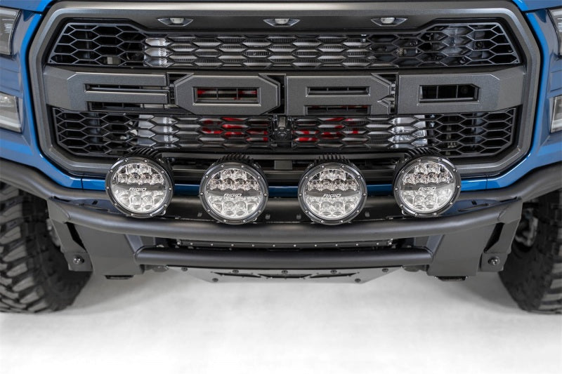 Addictive Desert Designs 17-20 Ford Raptor Pro Bolt-On Front Bumper - Hammer Black