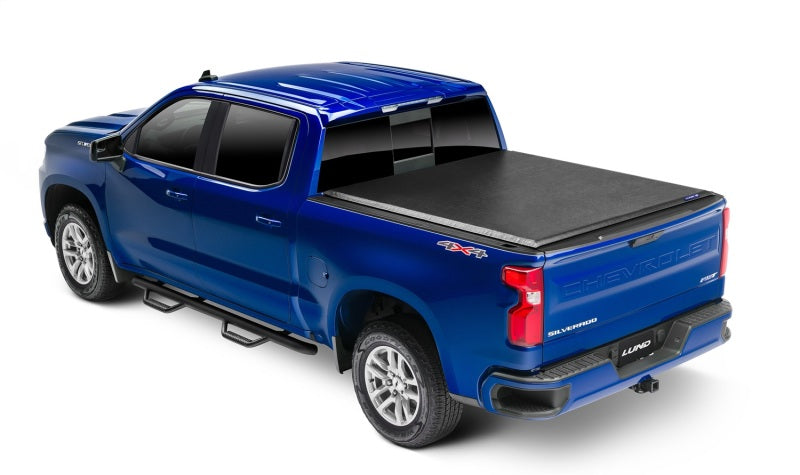 Lund 99-07 Chevy Silverado 1500 (6.5ft. Bed) Genesis Roll Up Tonneau Cover - Black