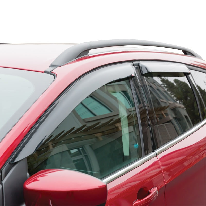 Westin 2013-2018 Ford Escape Wade Slim Wind Deflector 4pc - Smoke