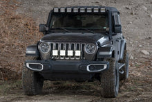 Load image into Gallery viewer, Diode Dynamics Jeep JL SS5 4-Pod CrossLink Grille Lightbar Kit Pro - Yellow Combo