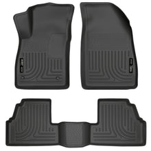 Load image into Gallery viewer, Husky Liners 13-14 Buick Encore WeatherBeater Black Front/2nd Row Floor Liners