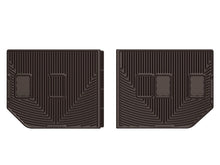 Load image into Gallery viewer, WeatherTech 2007-2010 Cadillac ESV Rear Rubber Mats - Cocoa