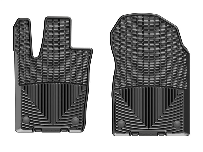 WeatherTech 2016+ Jeep Grand Cherokee / Dodge Durango Front Rubber Mats - Black