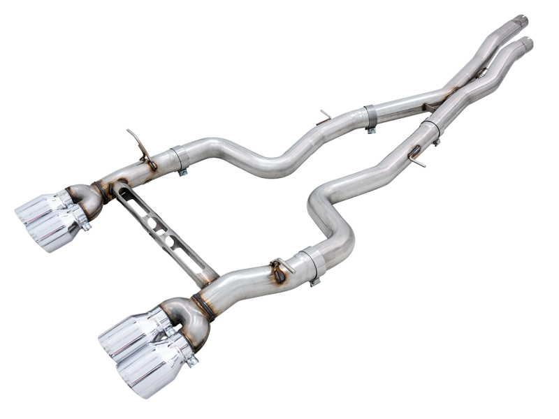 AWE Tuning BMW F8X M3/M4 SwitchPath Catback Exhaust - Diamond Black Tips