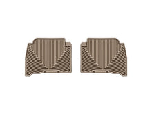 Load image into Gallery viewer, WeatherTech 08-13 Lexus LX570 Rear Rubber Mats - Tan