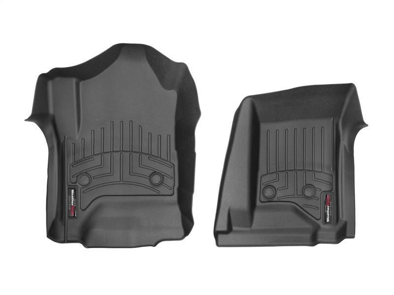 WeatherTech 2015+ GMC Sierra / Sierra Denali 3500HD Front FloorLiner for Vinyl Floors - Black