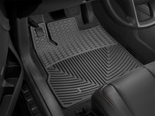 Load image into Gallery viewer, WeatherTech 14+ Chevrolet Silverado Front Rubber Mats - Black