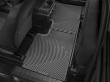 Load image into Gallery viewer, WeatherTech 2015+ Ford F-150 SuperCab Rear Rubber Mats - Black