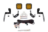 Diode Dynamics 07-18 Jeep JK Wrangler SS5 Bumper LED Pod Light Kit - Yellow Pro Driving