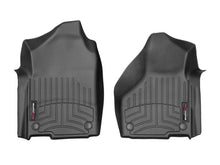 Load image into Gallery viewer, WeatherTech 19+ Dodge Ram 2500/3500 Reg Cab No PTO Front FloorLiner - Black