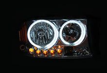 Load image into Gallery viewer, ANZO 2007-2014 Chevy Tahoe Crystal Headlight Chrome Amber(OE)