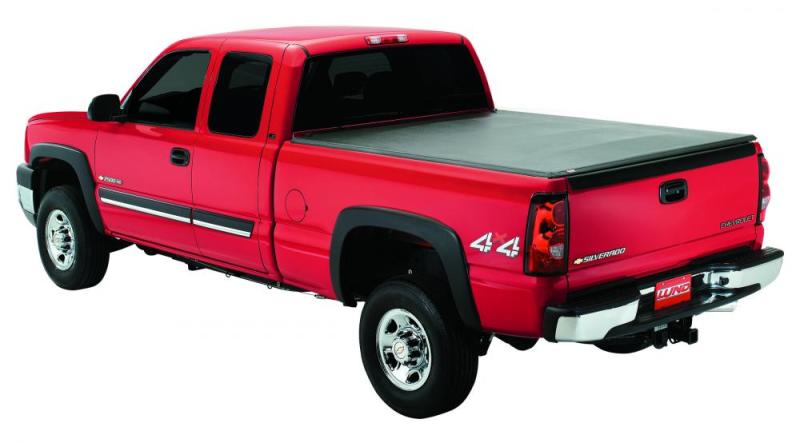 Lund 04-12 Chevy Colorado (6ft. Bed) Genesis Tri-Fold Tonneau Cover - Black