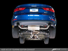 Load image into Gallery viewer, AWE Tuning Audi 8V A3 Touring Edition Exhaust - Dual Outlet Chrome Silver 90 mm Tips