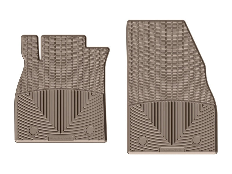 WeatherTech 2013-2015 Chevrolet Malibu Front Rubber Mats - Tan