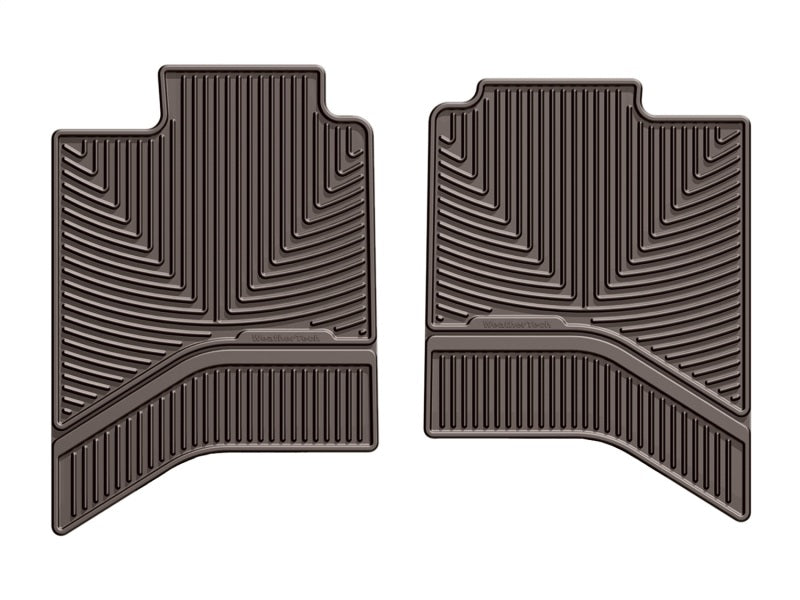 WeatherTech 2002-2014 Dodge Ram 1500 Rear Rubber Mats - Cocoa