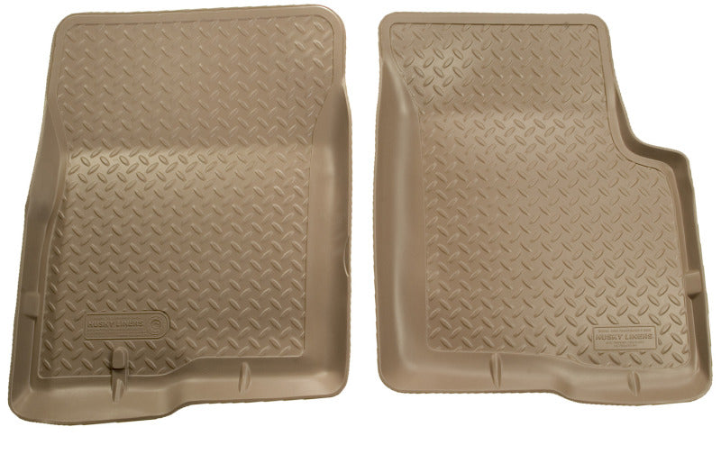 Husky Liners 01-04 Toyota Tacoma Double Cab Classic Style Tan Floor Liners