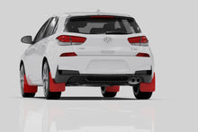 Load image into Gallery viewer, Rally Armor 19-21 Hyundai Elantra GT N Line/i30 Black UR Mud Flap w/Grey Logo