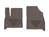 WeatherTech 2018+ Buick Enclave Front Rubber Mats - Cocoa