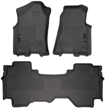 Load image into Gallery viewer, Husky Liners 19 Dodge Ram 1500 Quad Cab Weatherbeater Black Front &amp; 2nd Seat Floor Liners