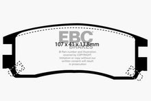 Load image into Gallery viewer, EBC 94-95 Buick Regal 3.1 Greenstuff Rear Brake Pads