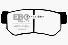 Load image into Gallery viewer, EBC 01-06 Hyundai Santa Fe 2.4 Greenstuff Rear Brake Pads