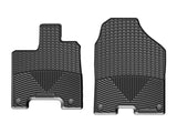 WeatherTech 2017+ Honda Ridgeline Front Rubber Mats - Black