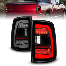 Load image into Gallery viewer, ANZO 09-18 Dodge Ram 1500 Sequential LED Taillights Smoke Black