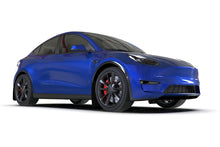 Load image into Gallery viewer, Rally Armor 20-24 Tesla Model Y Black Mud Flap - Metallic Black Logo