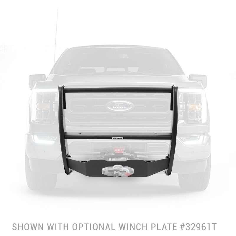 Go Rhino 18-20 Ford F-150 (Excl. APA/ACC Models) 3100 Series StepGuard Center Grille ONLY - Tex. Blk