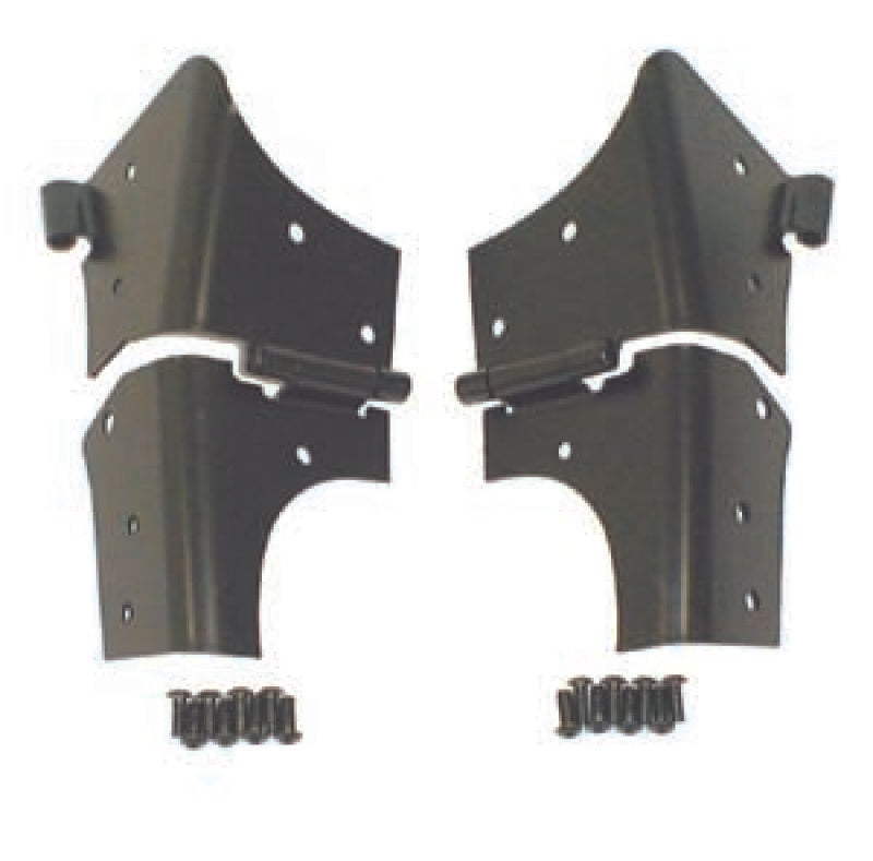 Rugged Ridge 97-06 Jeep Wrangler TJ Black Windshield Hinges