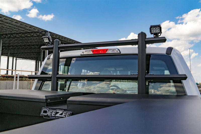 Deezee 15-23 Ford F-150 Cargo Management Cab Rack (Txt Blk)