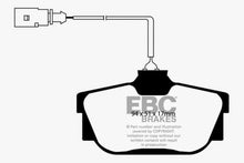 Load image into Gallery viewer, EBC 00 Volkswagen Eurovan 2.8 (ATE) with Wear Leads Greenstuff Rear Brake Pads