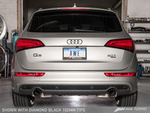 Load image into Gallery viewer, AWE Tuning Audi 8R Q5 3.0T Touring Edition Exhaust Dual Outlet Diamond Black Tips