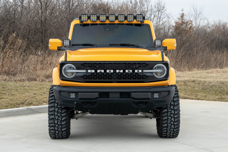 Diode Dynamics Bronco SS5 Sport CrossLink Windshield - Yellow Combo Lightbar Kit